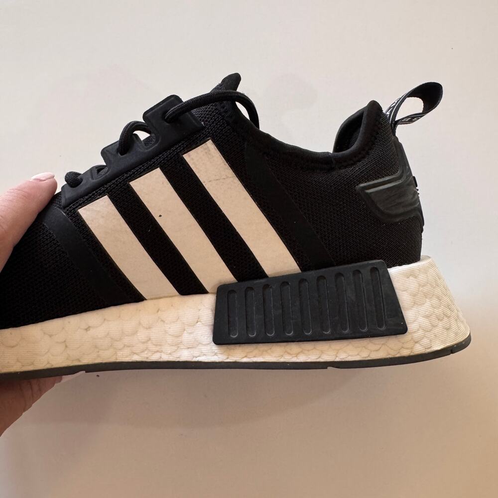 adidas NMD_R1 Primeblue Black White Gray Size 9 Low Top Sneakers Shoes GZ9258 - Picture 6 of 12